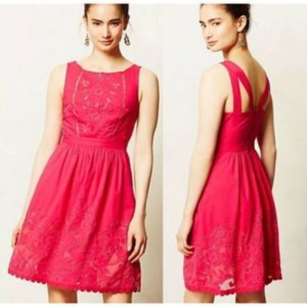 Anthropologie Moulinette Soeurs Rhododendron Dress